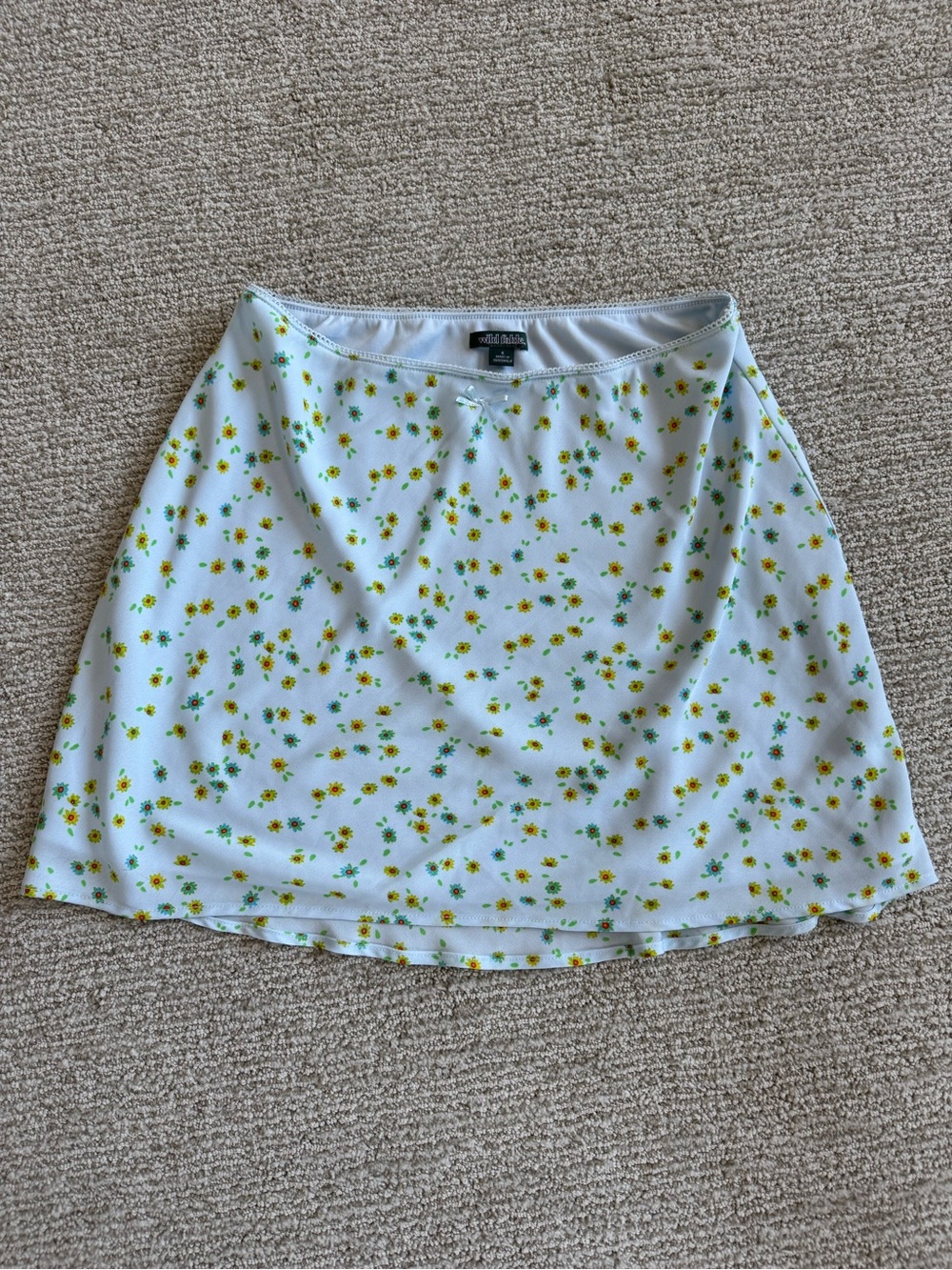 Wild Fable Floral Mini Slip Skirt Cottagecore